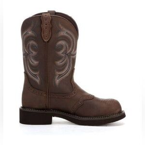 Justin Wanette Waterproof Steel Toe Gypsy Women’s Boot Size 8